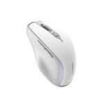 Ergonomic Dual-Mode Wireless Mouse 2.4GHz & BT White 15805
