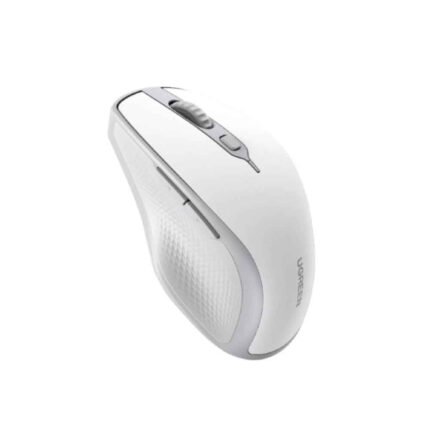 Ergonomic Dual-Mode Wireless Mouse 2.4GHz & BT White 15805
