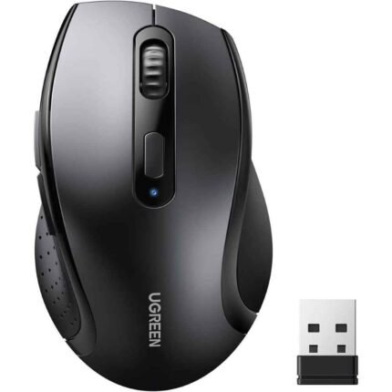 Ergonomic Wireless Mouse 2.4GHz Contoured Design – 45012