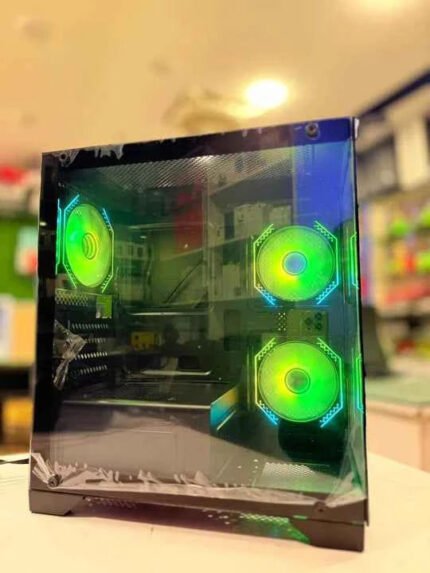 Frozer Aura M Black Micro-ATX Gaming Case Tempered