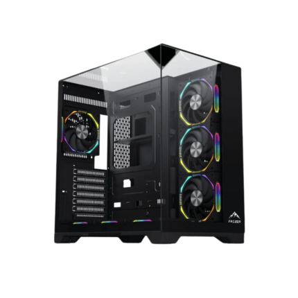 Frozer Syline ATX Black Gaming Case with Tempered Glass