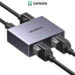 Gigabit Ethernet Splitter 1 to 2 High-Speed LAN Adapter