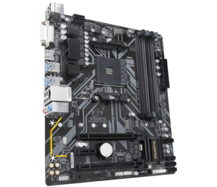 Gigabyte B450M DS3H AMD AM4 Motherboard Used