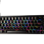 Homoo KF068 RGB Mechanical Gaming Keyboard Blue Switch