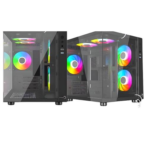 image-removebg-preview_58.png Edragon Light Fury EG-1116 Used Gaming Case with 5 ARGB Fans - Image 1