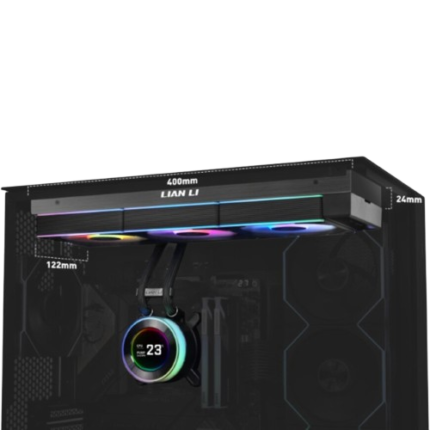 Lian Li HydroShift II LCD-C 360R Black CPU Cooler