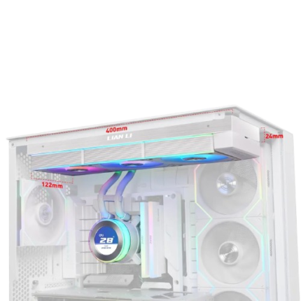 Lian Li HydroShift II LCD-C 360R White CPU Cooler