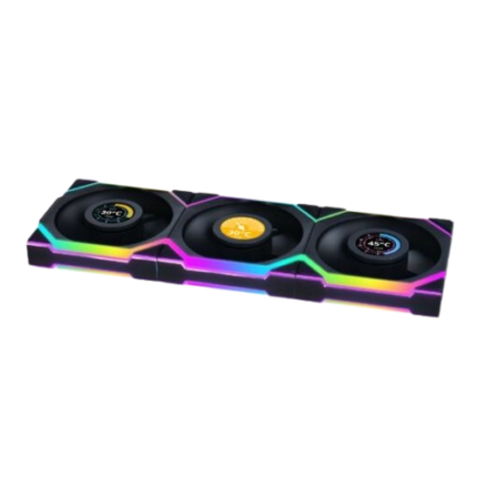 Lian Li UNI FAN SL Wireless LCD 120 Black 3 Pack