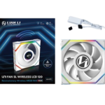 Lian Li UNI FAN SL Wireless LCD 120 White 3 Pack