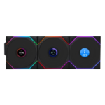 Lian Li UNI FAN TL-LCD Wireless 120 Black 3 Pack