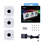 Lian Li UNI FAN TL-LCD Wireless 120 White 3 Pack