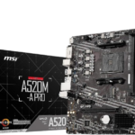 MSI A520M-A PRO Reliable AM4 A520 Micro ATX Motherboard