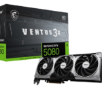 MSI GeForce RTX 5080 VENTUS 3X 16G OC Graphics Card