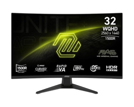 MSI MAG 321CQF E18 32 Inch Curved VA Gaming Monitor 180Hz