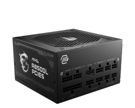 MSI MAG A850GL PCIE 5 850W ATX Power Supply High Performance