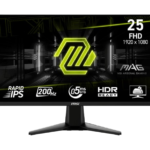 MSI MAG G255F E20 24.5 Inch IPS Gaming Monitor 200Hz 1ms