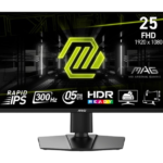 MSI MAG G255PXF 24.5 Inch IPS Gaming Monitor 300Hz 0.5ms