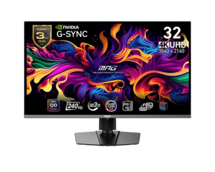 MSI MPG 321URX 32 Inch 4K QD OLED Gaming Monitor 240Hz