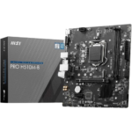 PRO H610M-S D4 Micro-ATX Motherboard (Intel H610, LGA1700, DDR4)