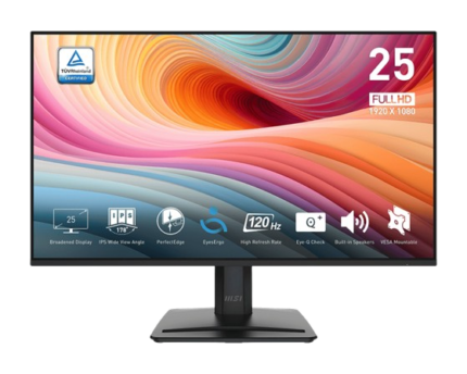 MSI PRO MP251 E2 24.5 Inch IPS Monitor 120Hz 1ms Display