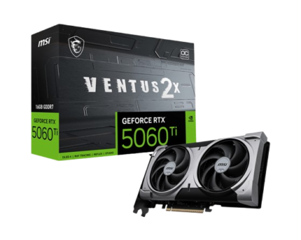 MSI GeForce RTX 5060 Ti VENTUS 2X 16G OC PLUS Graphics Card