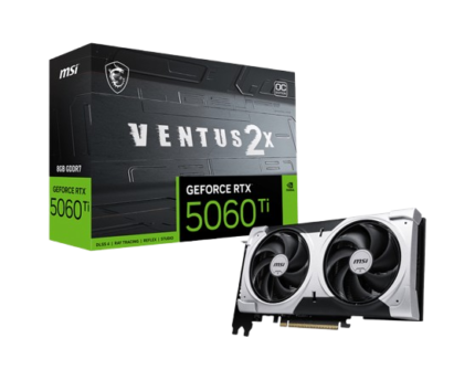 MSI GeForce RTX 5060 Ti VENTUS 2X 8G OC PLUS Graphics Card