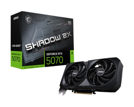 MSI GeForce RTX 5070 SHADOW 2X 12G OC Graphics Card