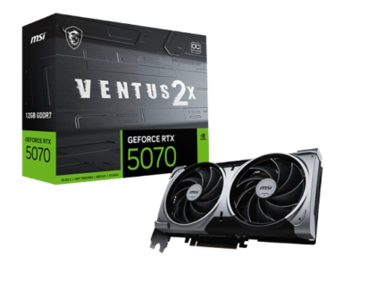 MSI GeForce RTX 5070 VENTUS 2X 12G OC Graphics Card
