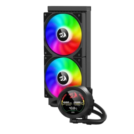 Redragon CCW-1019 ARGB 240mm Liquid CPU Cooler Display