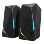 Redragon GS510 WALTZ RGB 2.0 Stereo Gaming Speakers Setup