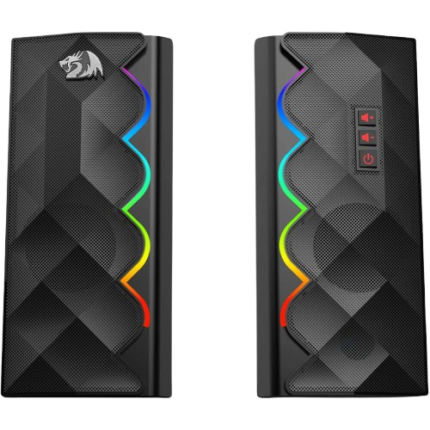 Redragon GS522 CIPHER RGB Stereo USB PC Gaming Speakers