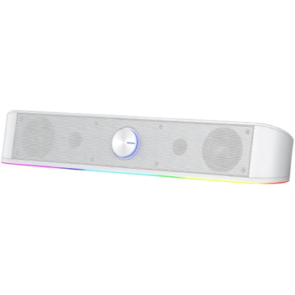 Redragon GS560W ADIEMUS RGB Gaming Soundbar – White