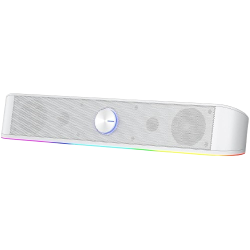 redragon-gs560w-adiemus-rgb-gaming-soundbar.png Redragon GS560W ADIEMUS RGB Gaming Soundbar – White - Image 1
