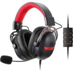 Redragon H376 Aurora USB Wired Gaming Headset Black