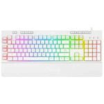 Redragon K512W Shiva RGB Backlit Gaming Keyboard White