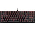Redragon K552 Kumara Mechanical Keyboard Red Light