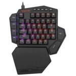 Redragon K585 Diti RGB One-Handed Mechanical Keyboard Blue