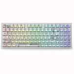Redragon K658W Irelia Pro 3-Mode Transparent RGB Keyboard
