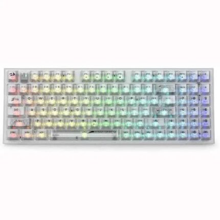 Redragon K658W Irelia Pro 3-Mode Transparent RGB Keyboard