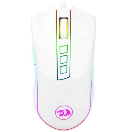 Redragon M711W Cobra RGB Gaming Mouse White Edition