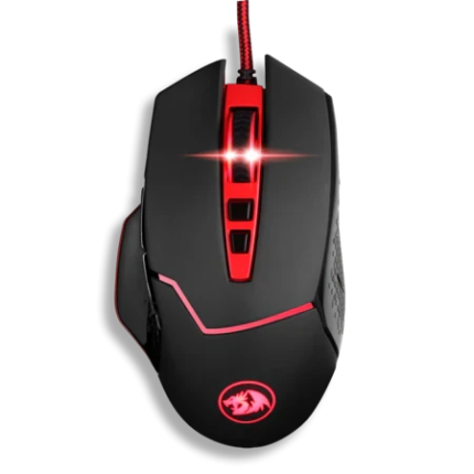 Redragon M907 INSPIRIT Gaming Mouse 14400 DPI Black