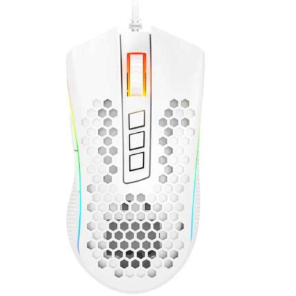 Redragon M988W Storm Elite RGB Lightweight Gaming Mouse White