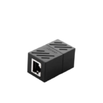 RJ45 Ethernet Cable Extender Adapter Black LAN Coupler 1PCS