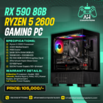 RX 590 16GB Ryzen 5 2600 1080p Ultra Gaming PC