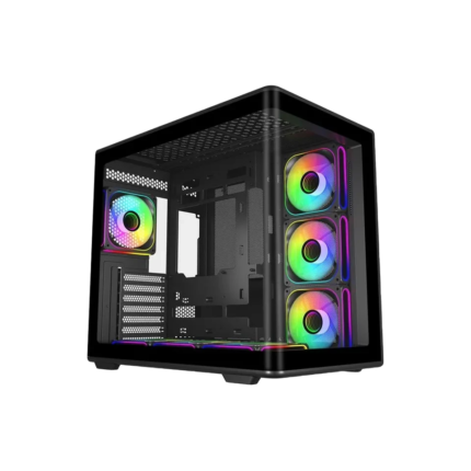 Cooler Master Elite 600 Black Mid Tower Case – 4 Fans Included