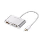 Type-C to HDMI & VGA Display Converter White 30843