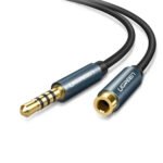 UGREEN 2m 3.5mm Audio Extension Cable Braided Black