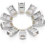 UGREEN Cat6 Shielded Crystal Head RJ45 Connector 10 Pack