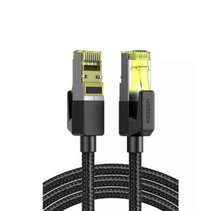 UGREEN Cat7 Round Pure Copper Ethernet Cable 2m Black