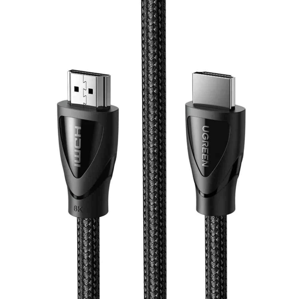 ugreen-hdmi-8k-male-to-male-braided-cable-5m-black.jpg UGREEN HDMI 8K Male to Male Braided Cable 5m Black - Image 1
